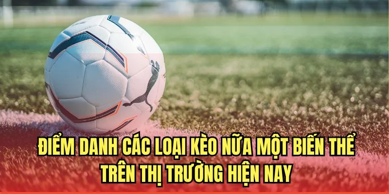 Các loại kèo nửa một được biến thể trên thị trường